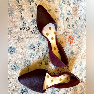 Boden Cleo Flat - Oxblood